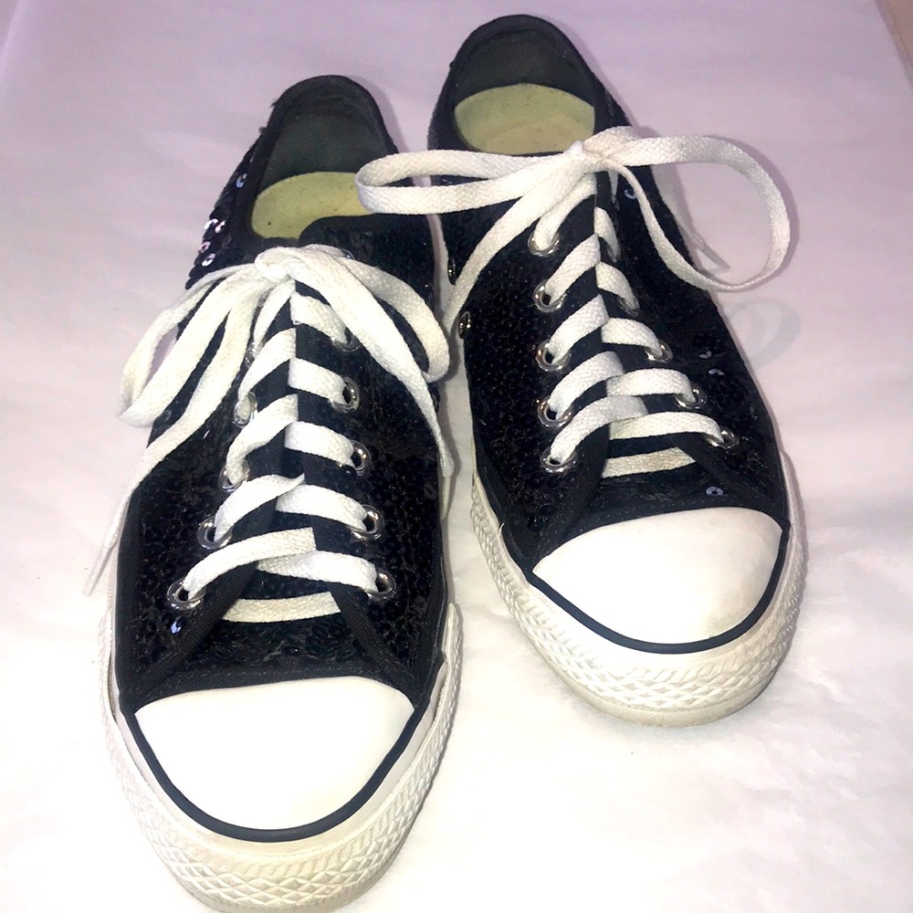 Converse Sequined Sneakers